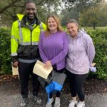 Team members enjoying Relay for Life